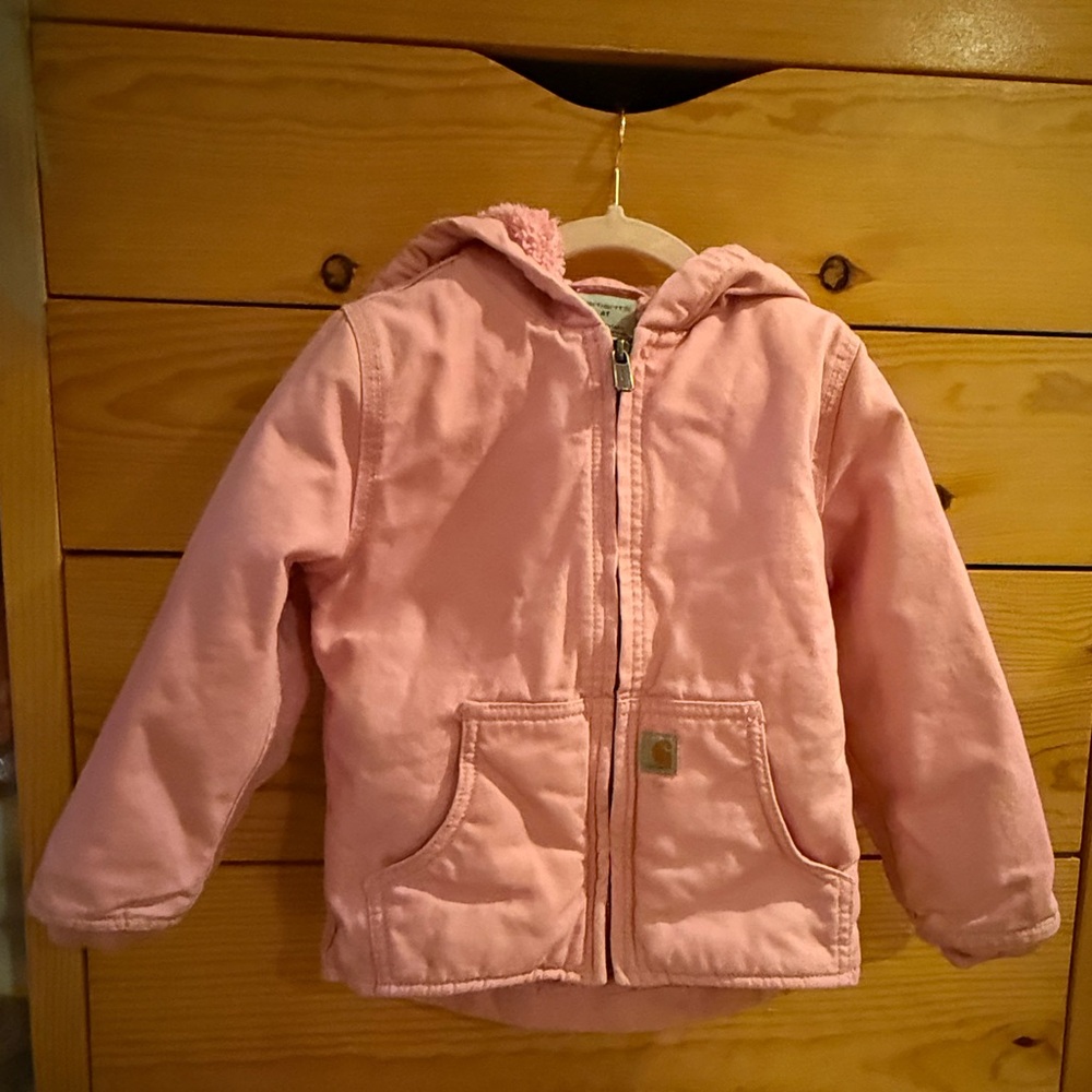 Carhartt Girls' Jacket Sherpa Lined 4T